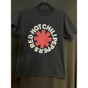 Red Hot Chili Peppers Black Shirt Size Medium